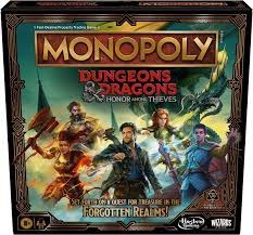 Monopoly - Dungeons & Dragons - Honor Among Thieves